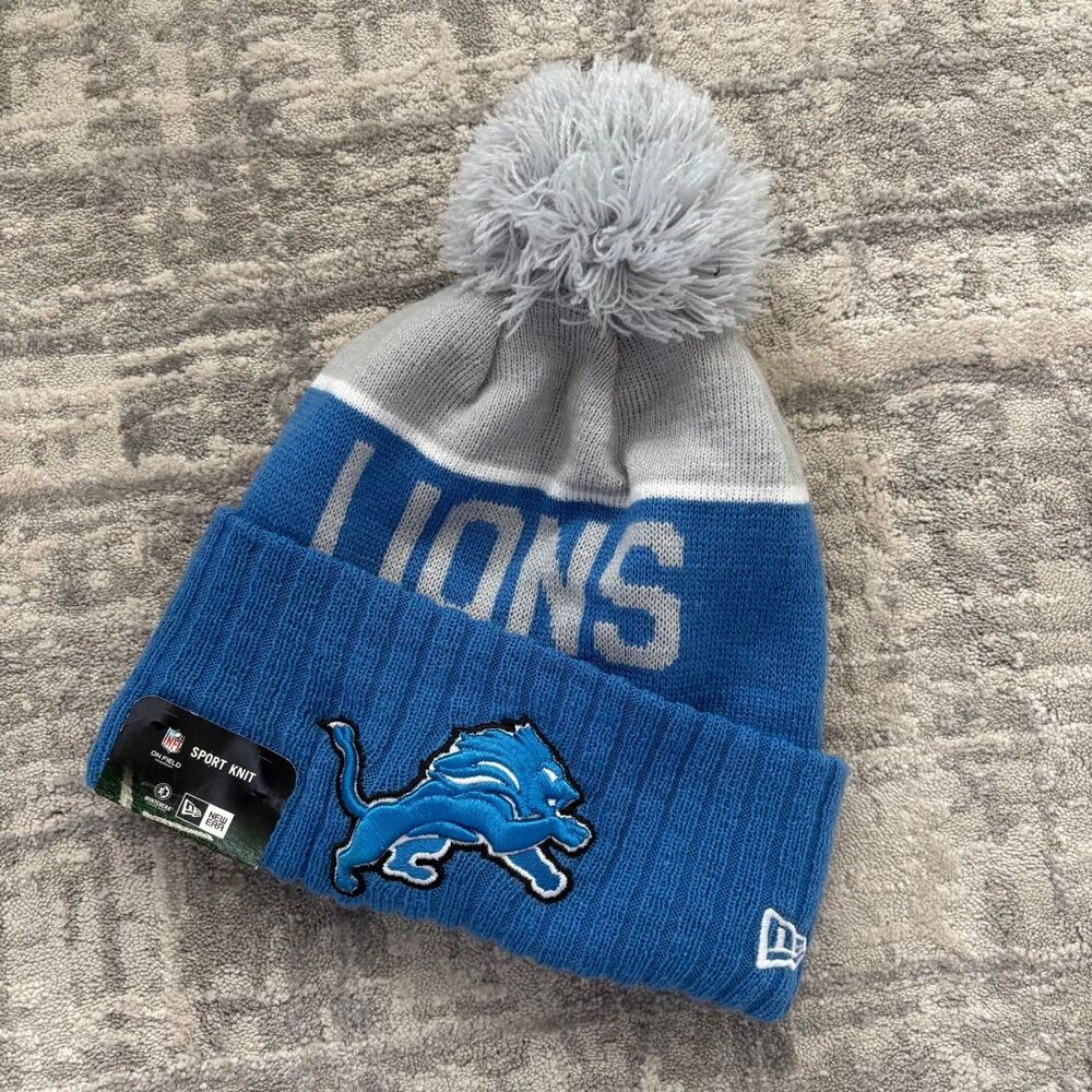 New-era Men's Blue and Grey Hat